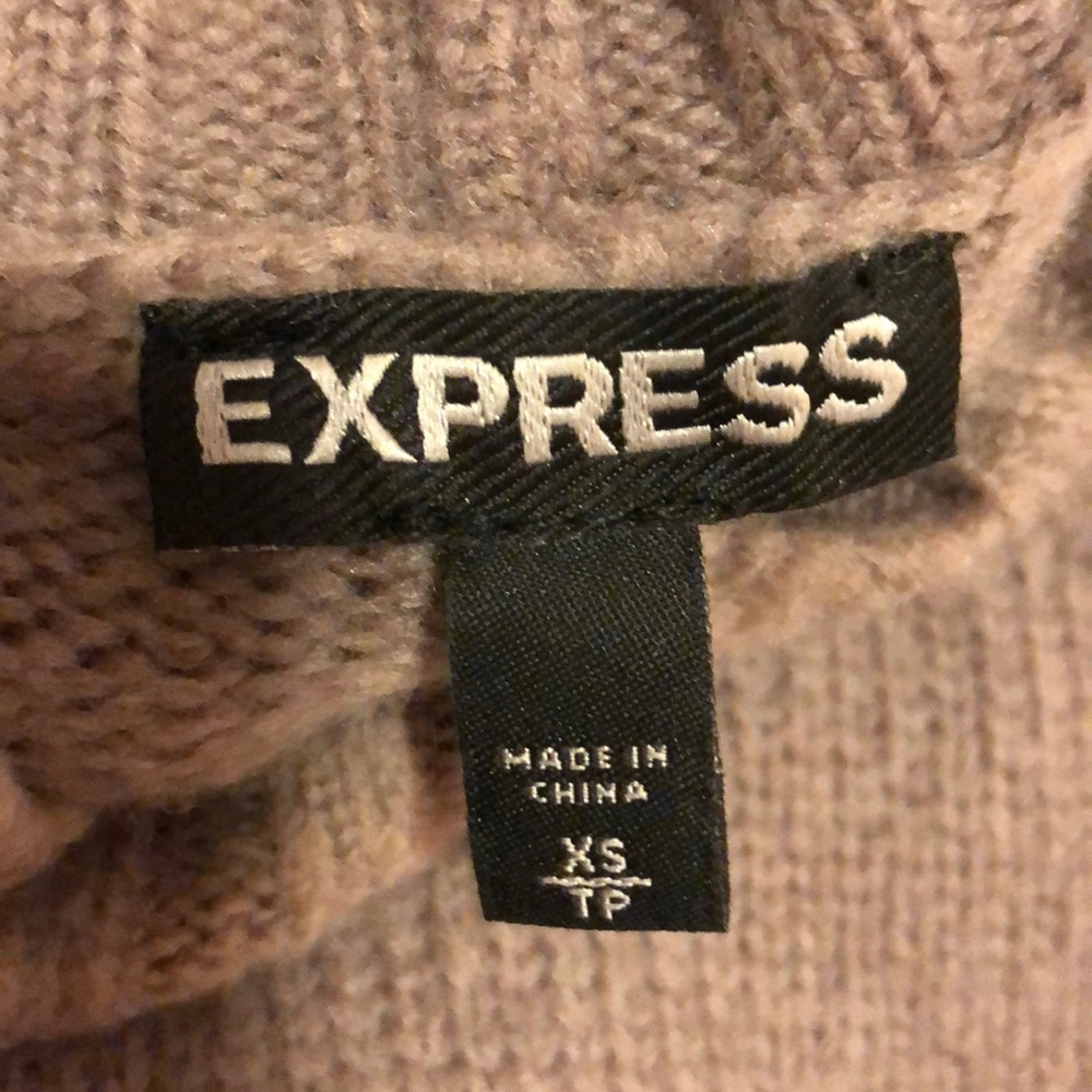 Sweater dress with mock neck - Picture 3 of 8